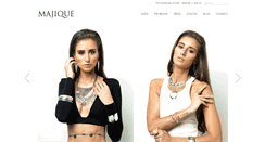 Desktop Screenshot of majique.click2cms.com.au